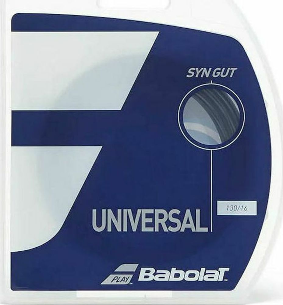 Теннисные струны Babolat Syn Gut Universal (12 m) - black