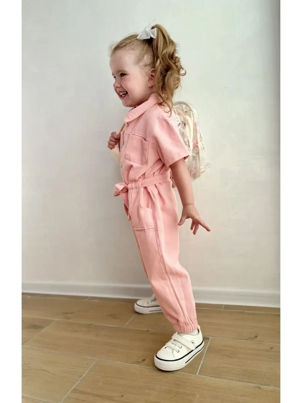 Комбинезон джинсовый