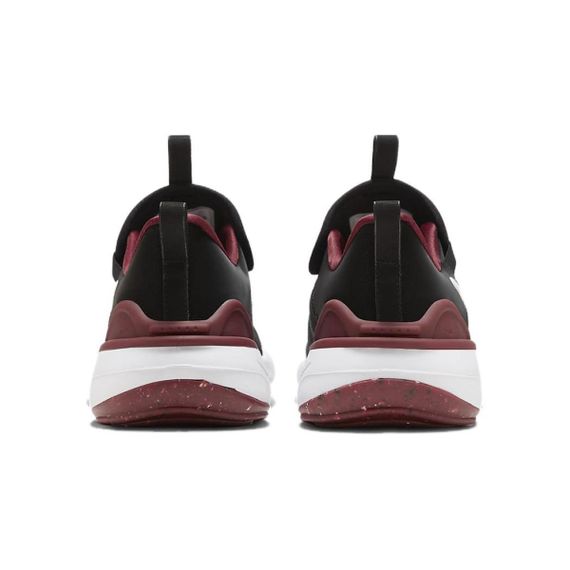 Кроссовки NIKE E Series 1,0 Детские беговые кроссовки низкого уровня в Черно-красном цвете.