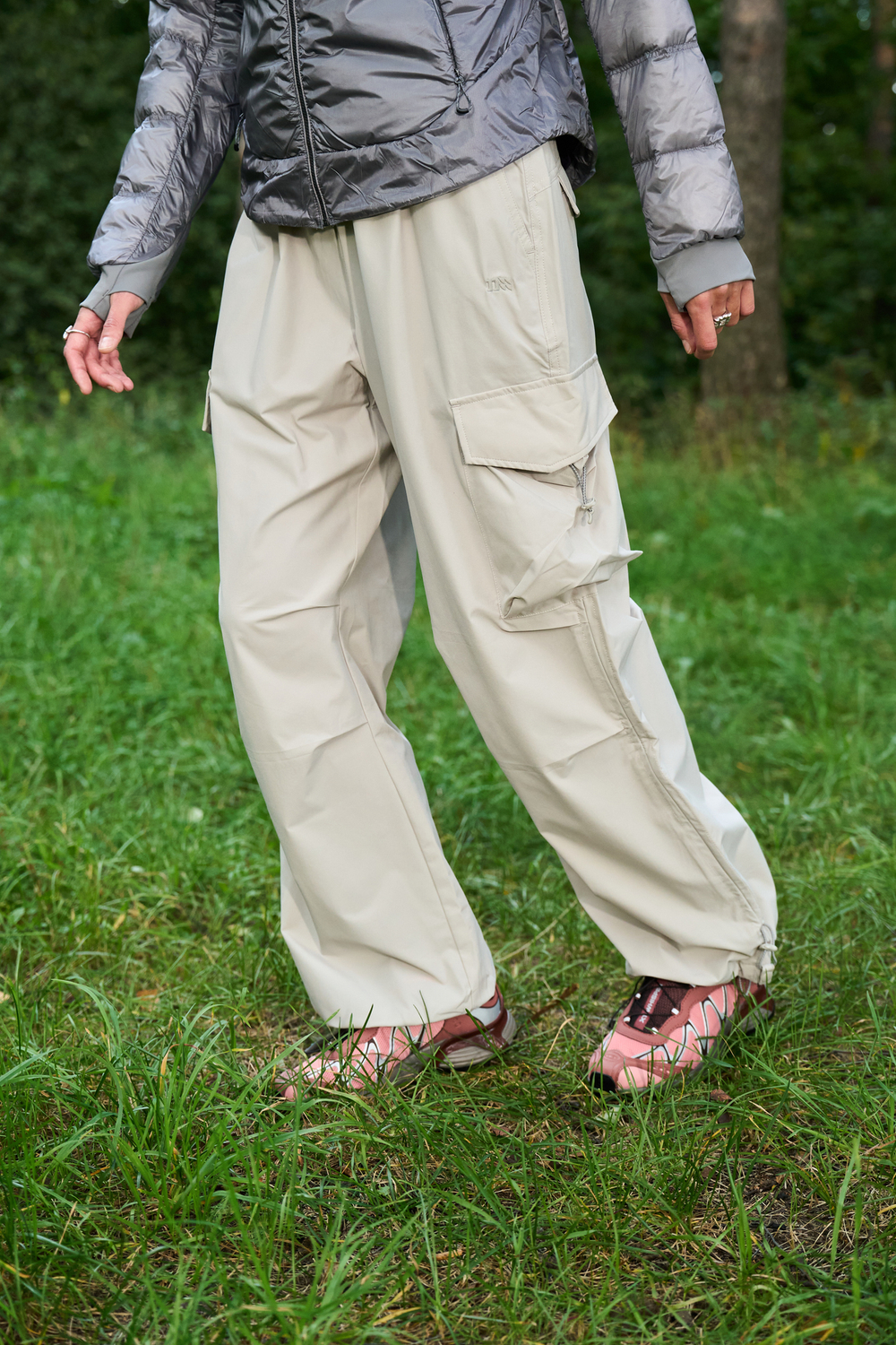 Брюки Nothomme Outdoor 3M Scotchgard Cargo Paratrooper Pants "Light Gray" Women's