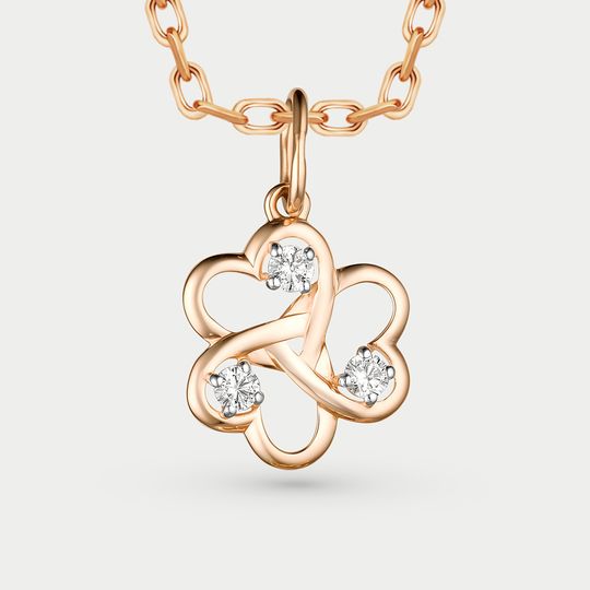 Подвеска золотая