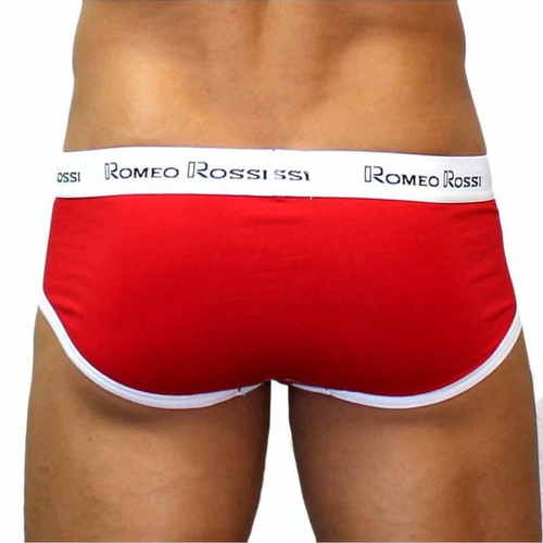 Мужские трусы брифы красные Romeo Rossi RR366-8 Brief