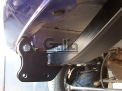 Фаркоп оцинкованный Galia H017A для Honda HR-V 1999-2001(паспорт и сертификат в комплекте)(без электрики)