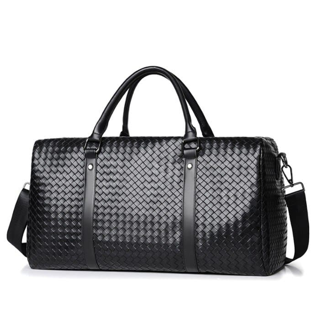 Сумка спортивная плетеная TS черная