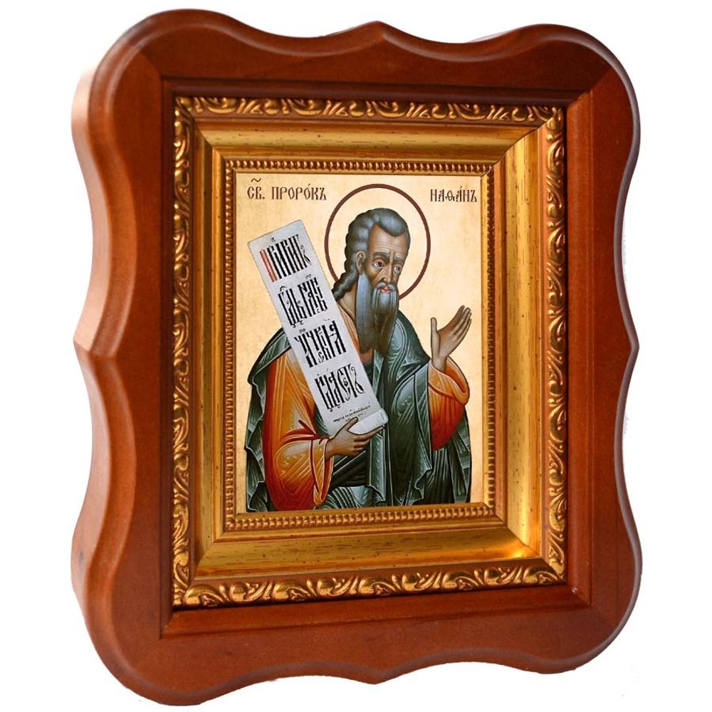Нафан (Натан) святой пророк. Икона на холсте.