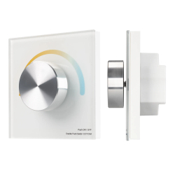 Панель SMART-P2-MIX-G-IN White (3V, Rotary, 2.4G) (Arlight, IP20 Пластик, 5 лет) 033754