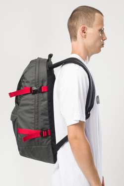 Рюкзак CODERED Action 24 Серый / Красные стропы