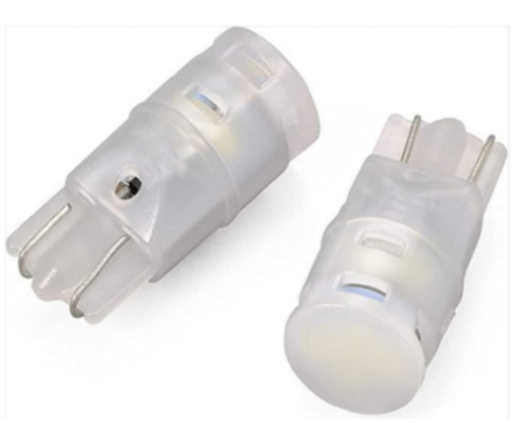 Светодиод 12-24V T10  8SMD 2016 WHITE SUPER VISION 2.5W 6000K (БИ) (бл2шт) "PARUSAUTO" #SP-02T10