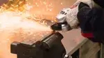 Фибровый шлифовальный круг по металлу DEBEVER 125 мм P80 (со шлицами), керамическое зерно, 5 шт