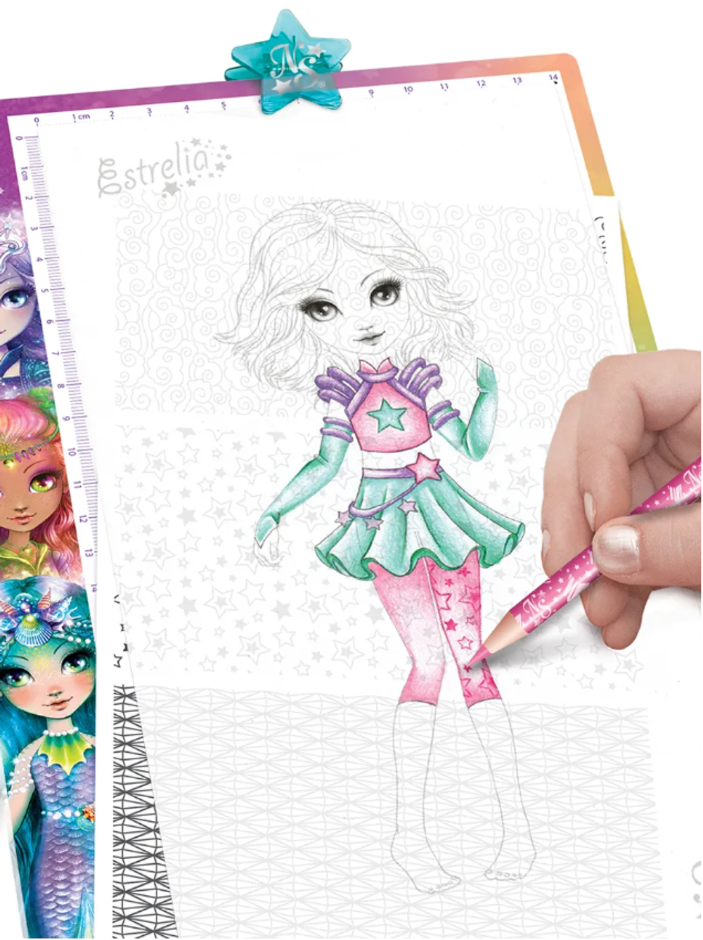 Детский световой планшет Дизайнера, серия Space Nebulous Stars