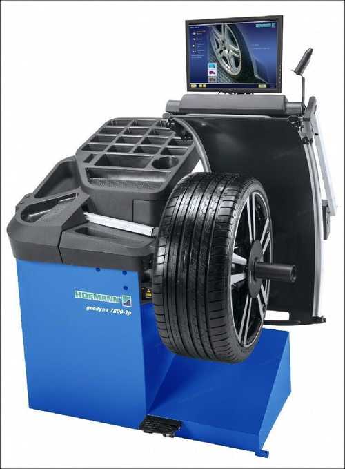 Балансировочный стенд Hofmann c touchscreen монитором Geodyna 7800-2P