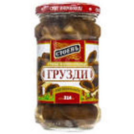 Грузди маринованное "Стоевъ" с/б 314мл 1/12