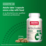 Jarrow Formulas, артишок, 500 мг, 180 растительных капсул