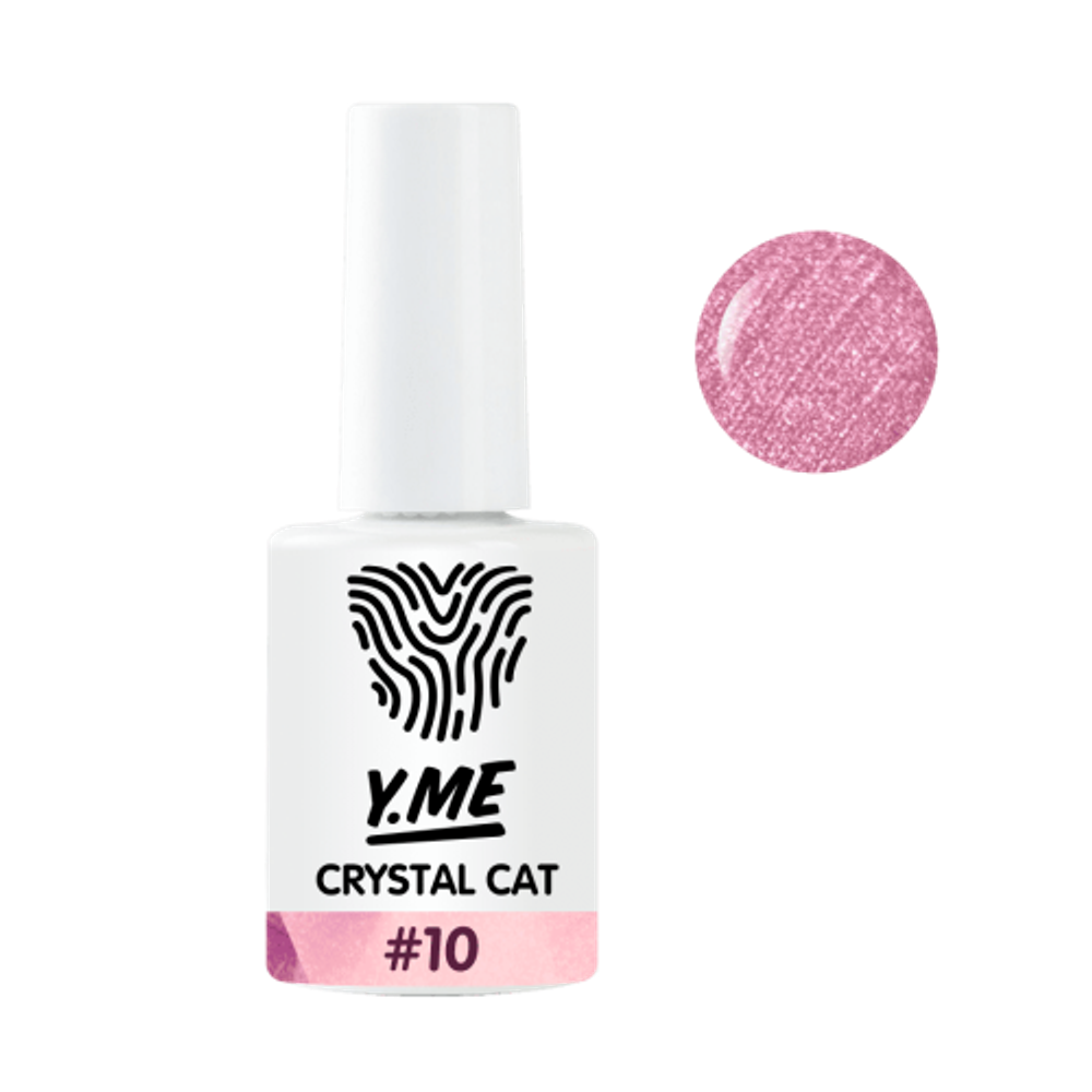 Y.me Гель-лак Crystal cat 10