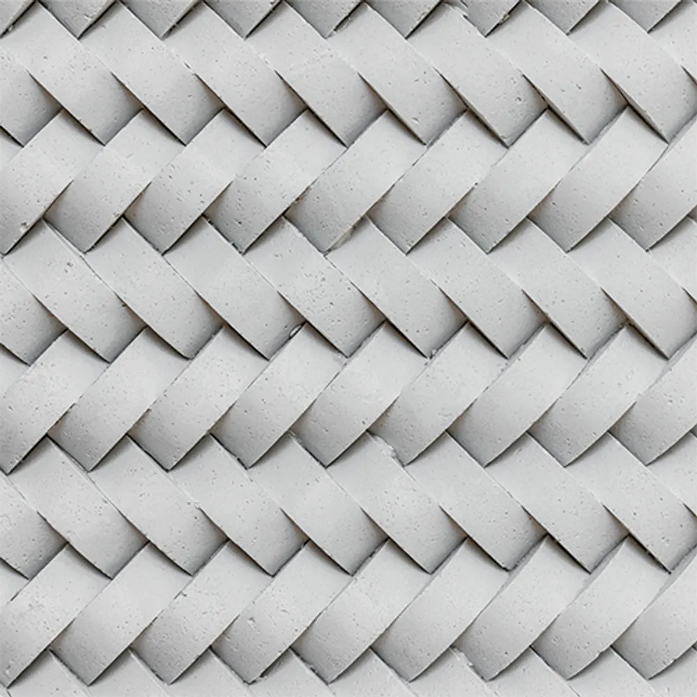 Гибкая керамика Romantic Stone ARC WEAVING Grey White Гибкая керамика Romantic Stone ARC WEAVING Grey White
