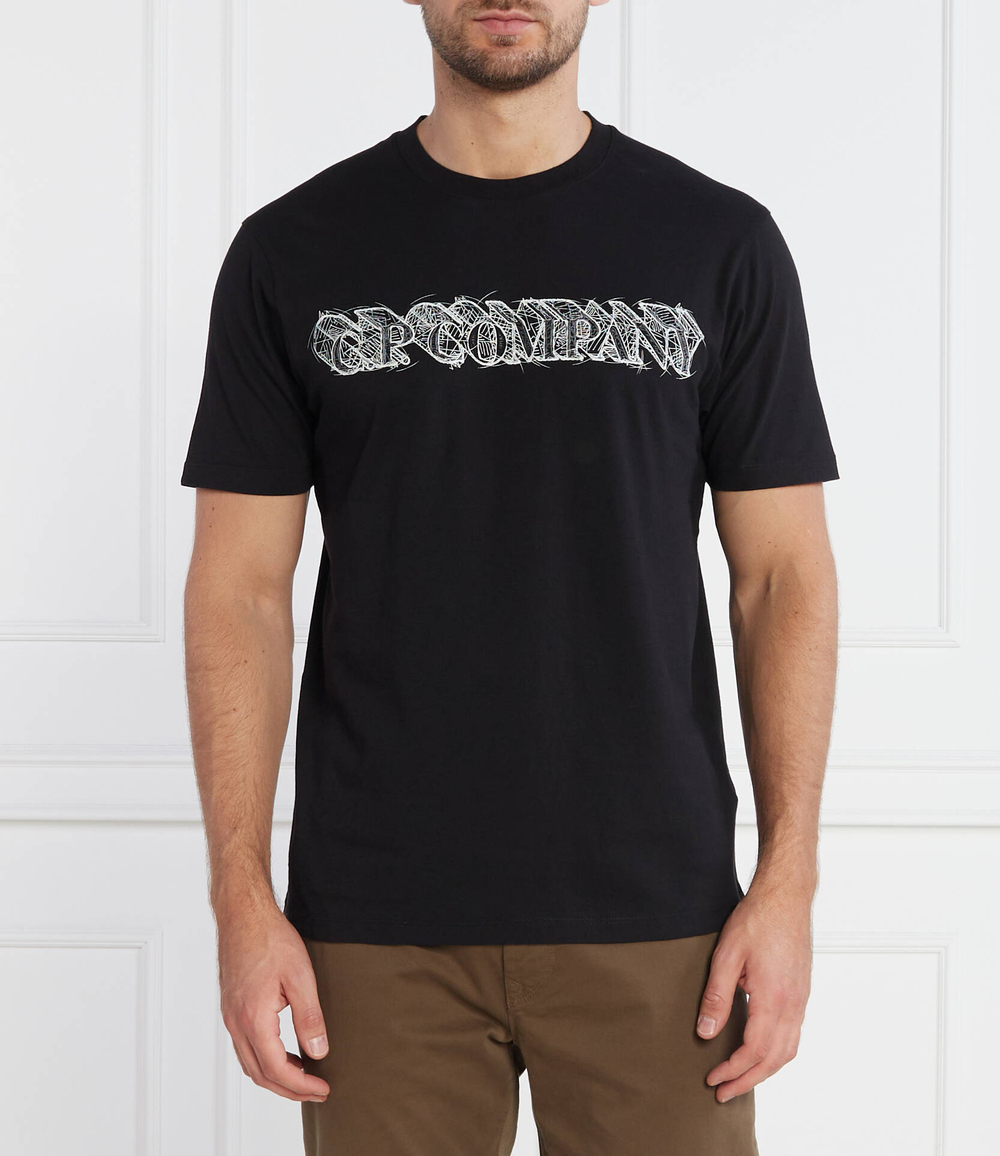 Футболка C.P. Company - черный(15CMTS241A006586W)