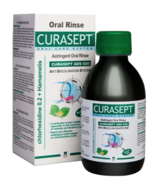 CURASEPT ADS ASTRIGENT MOUTHWASH 020 Ополаскиватель хлоргексидин диглюконат 0,20% с гамамелисом виргинским, 200 мл