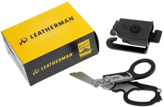 Мультитул ножницы тактические медицинские Leatherman Raptor, черный A315