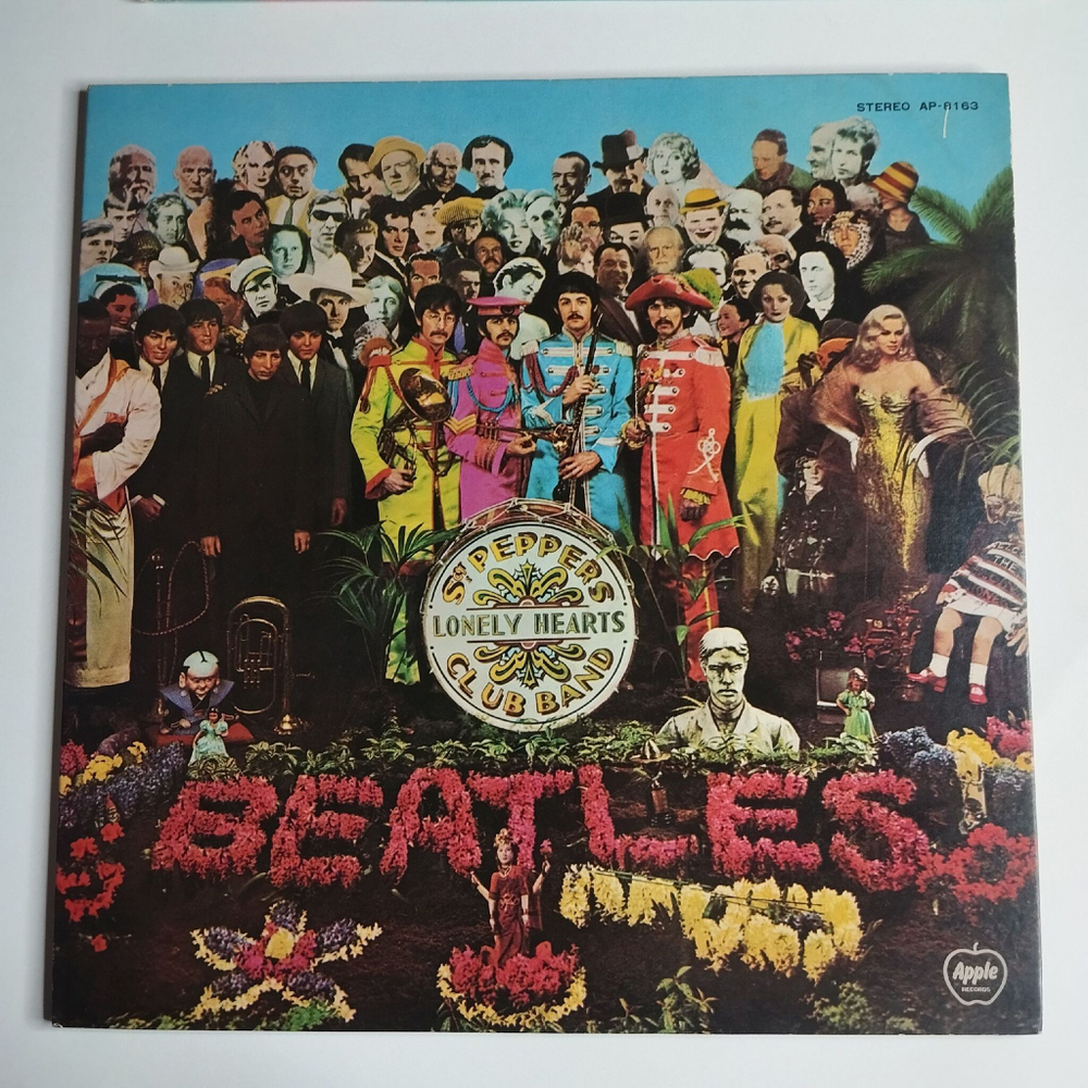 Винтажная виниловая пластинка LP The Beatles Sgt. Pepper's Lonely Hearts Club Band (Japan 1974) (No Obi) A Day In The Life