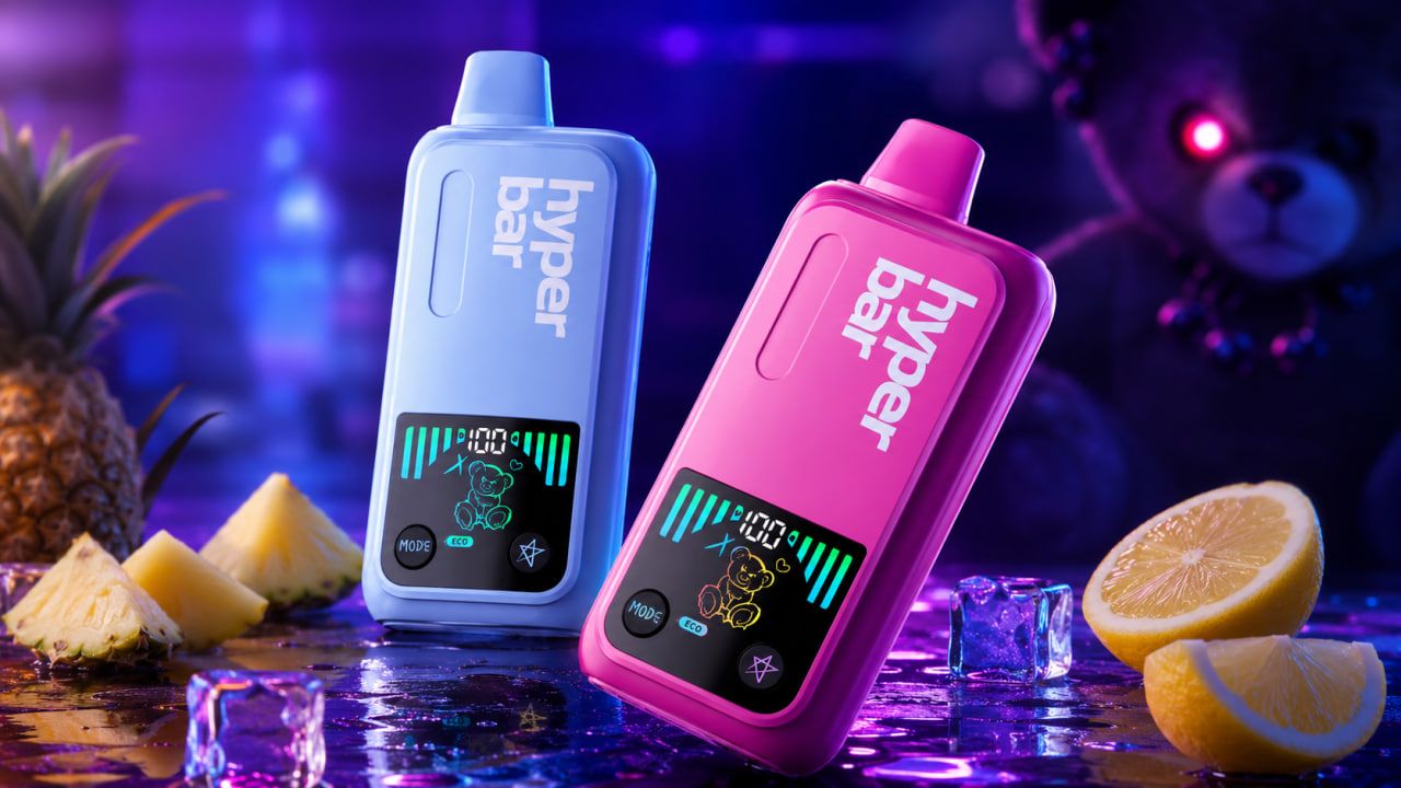 HYPERBAR RUSH 40000 — обзор одноразки, где акцент сделан не на игрушках, а на вкусе и крепости