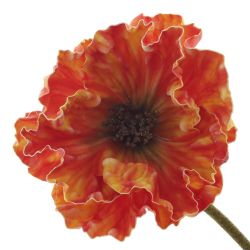 GAEM Цветок искусственный "Мак", L17 W20 H91 см