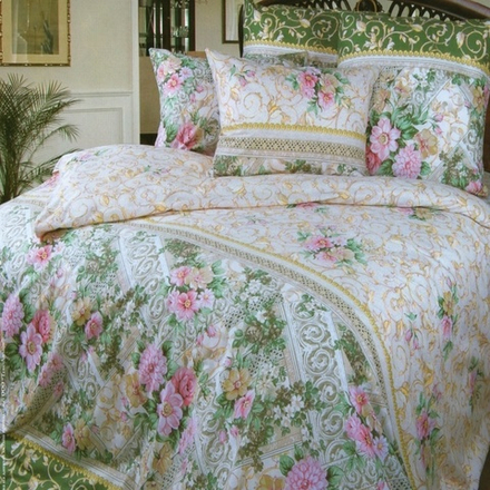 Комплект постельного белья "П37. РИМСКИЙ ДВОРИК", перкаль, 100% хлопок.