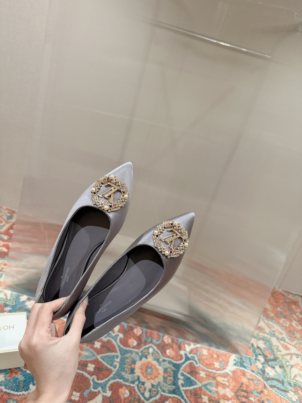 Louis Vuitton Met Flat Ballerina