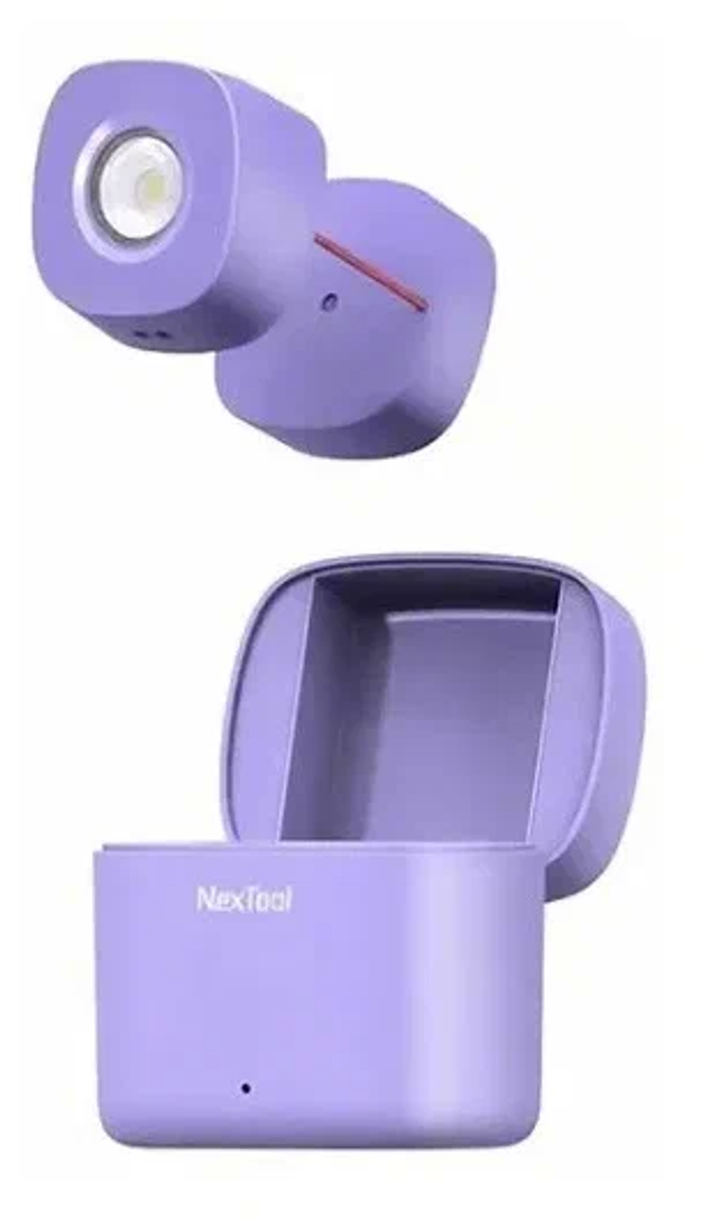 Фонарь налобный Nextool Night Walk Headlamp,80лм,16м,светодиодный,аккум,фиолетовый(NE20114)