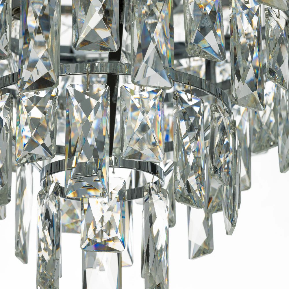 Citilux SAGRADA CL317261 Люстра хрустальная подвесная Хром