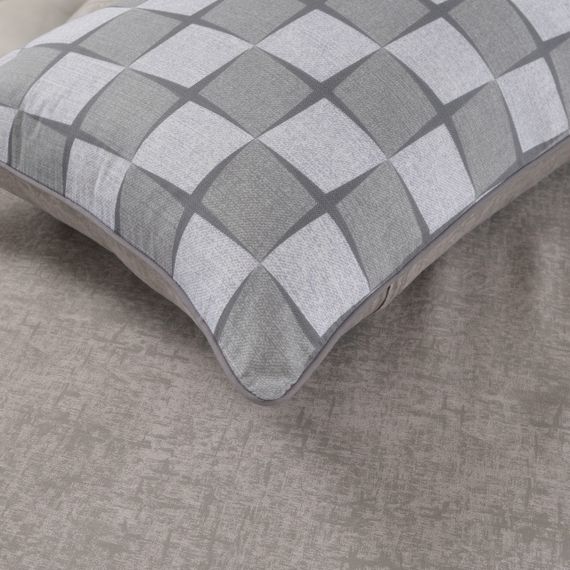 Банифаций (серый) КПБ сатин 7Е