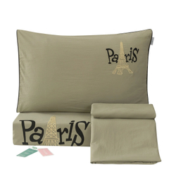 Комплект постельного белья Mood of Paris MP015, 1.5 спальный, простыня 180x220