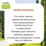 Кипарисовый рай, отдушка для свечей и мыла