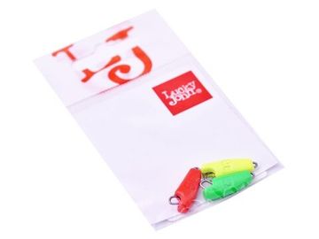 Груз-головки Lucky John ROVER разбор. RGY MIX1 005г 3шт