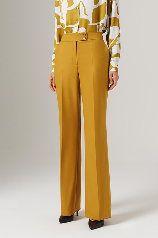 31085 Брюки женские (золотая оливка)