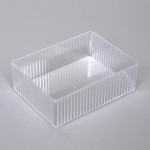 Система хранения - органайзеры в наборе 6шт «ЭДЭЛЬ», прозрачные, микс размеров