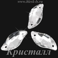 Пришивной листок Dongzhou с 2 отверстиями, Кристалл