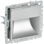 BRITE Подсветка светодиодная встраиваемая ПЛ20-БрА алюминий IEK