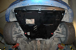 Защита картера и КПП Sheriff для Chevrolet Aveo I (T200) 2003-2006 арт.04.0910