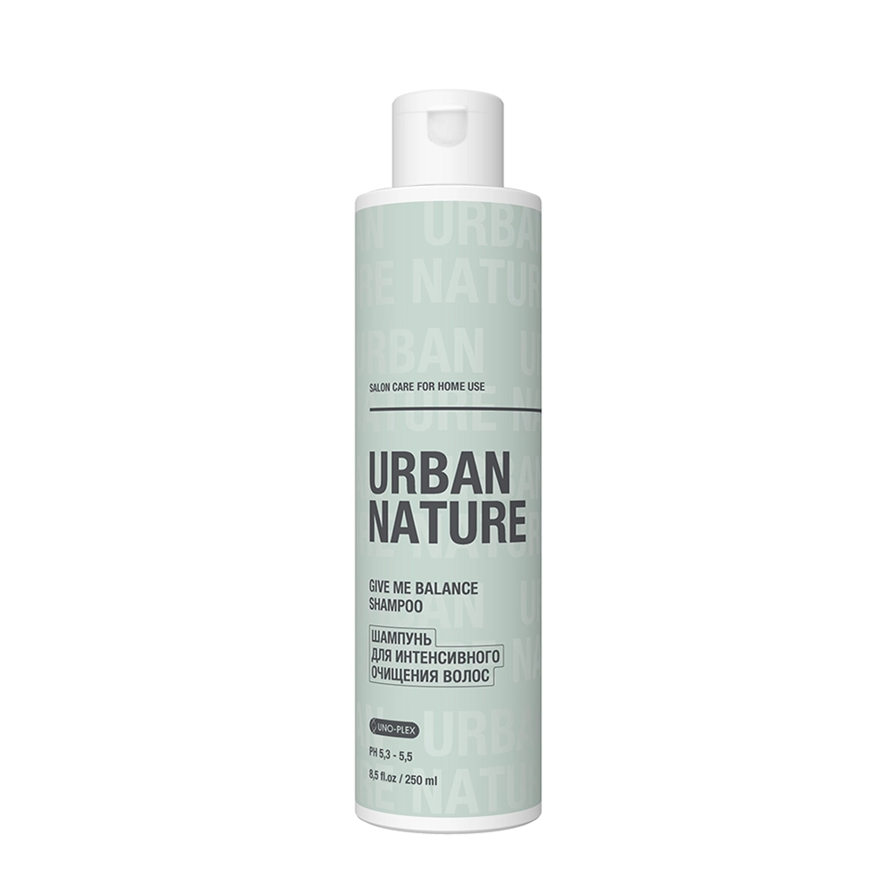 Шампунь для волос Urban Nature Give Me Balance Shampoo для Интенсивного очищения 250 мл