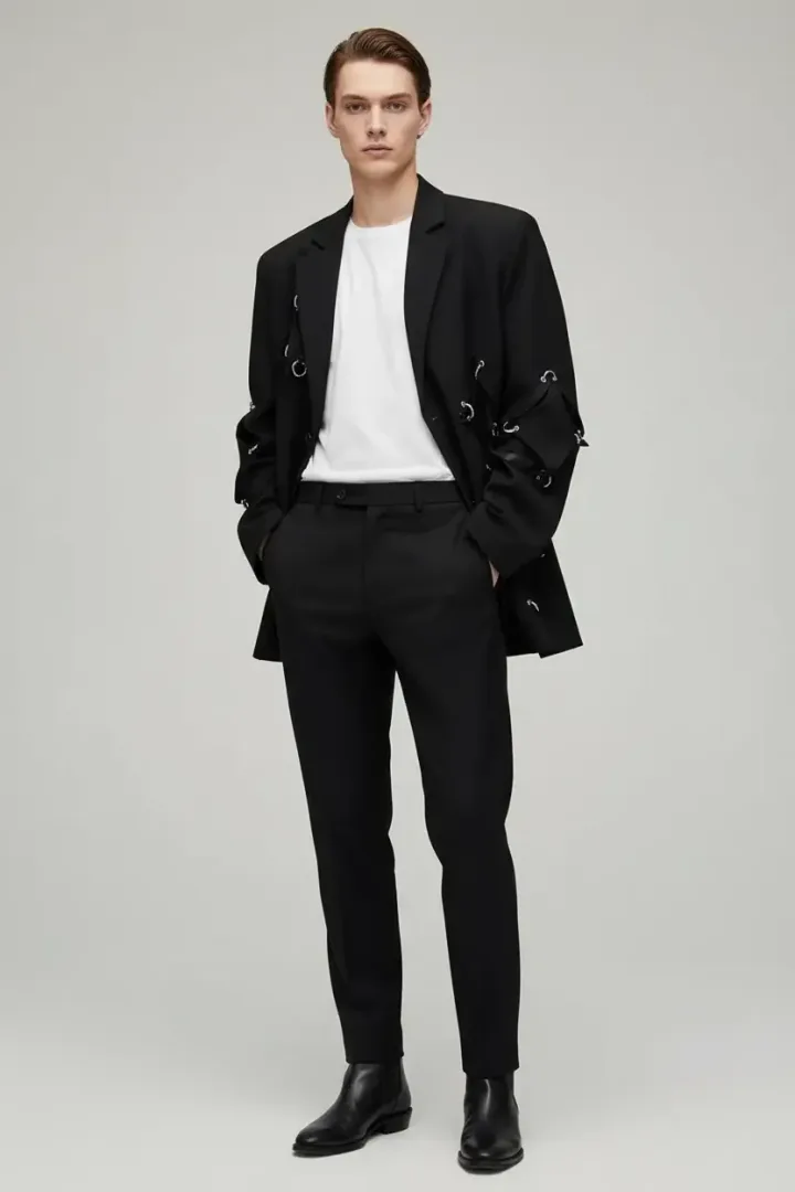 Пиджак с металлическими вставками «GAUDI»