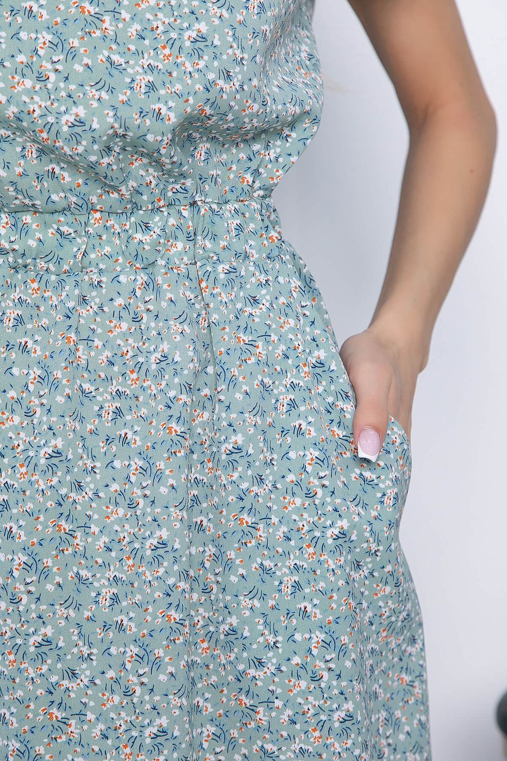 Платье Хельга (зеленое) П10608 LT Collection