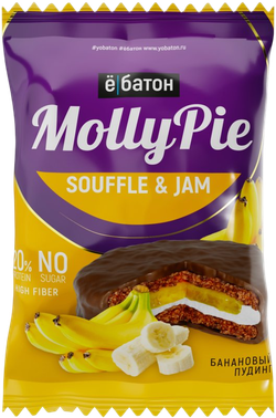 Ёбатон Molly Pie Souffle and Jam 50 г , Печенье