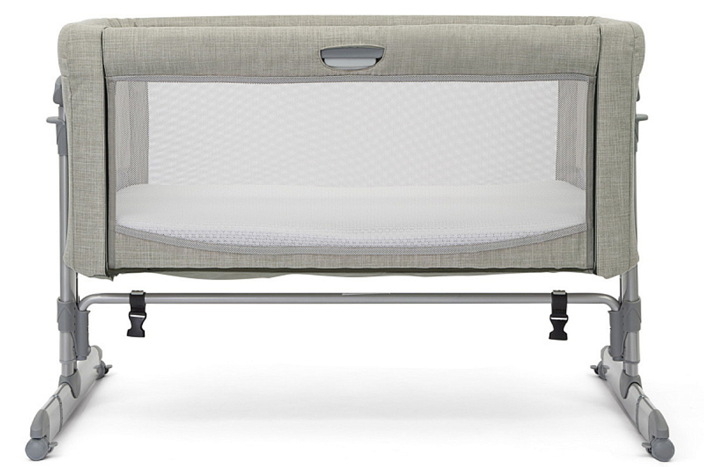 Детская приставная кроватка Joie Roomie Glide Almond