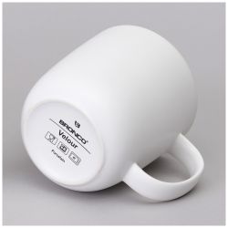 КРУЖКА BRONCO "VELOUR" 400 МЛ ТЕМНО-СЕРАЯ (МАЛ=4ШТ/КОР=24ШТ.)