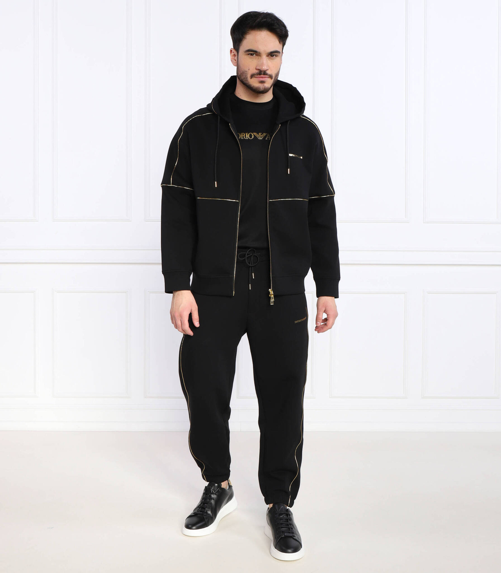 Худи Emporio Armani - черный(3R1MBU 1JHSZ)