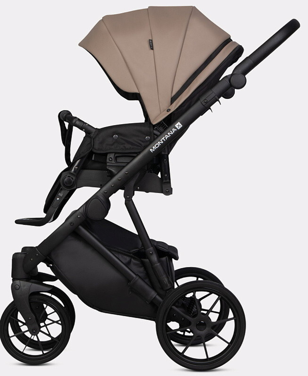 Детская коляска Riko Basic Montana X Ecco 2 в 1 22 Beige (бежевый)