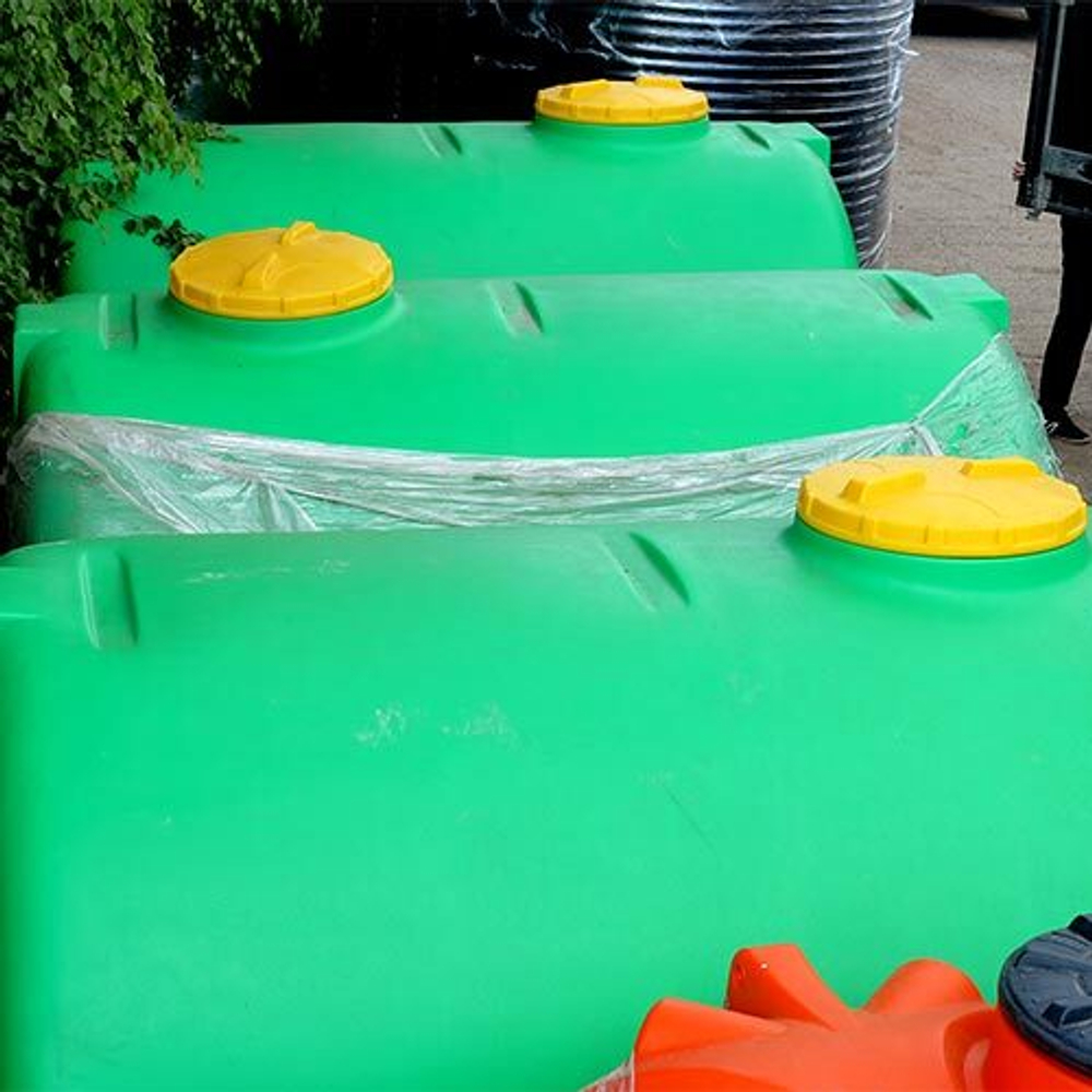 Емкость Пласт Инжиниринг цилиндрическая 10000 л. горизонтальный (2920x2340x1900см;зеленый) - арт.560111