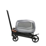 Коляска для собак/животных NeoRider Multi-purpose Detachable Pet Stroller-Wagon for Small Breed Dogs, Cats and Puppies – Silver Mist