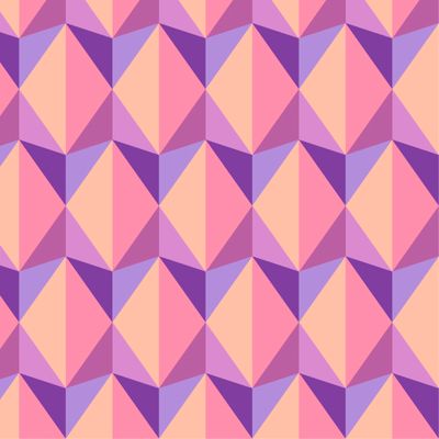 Треугольная иллюзия сиреневый