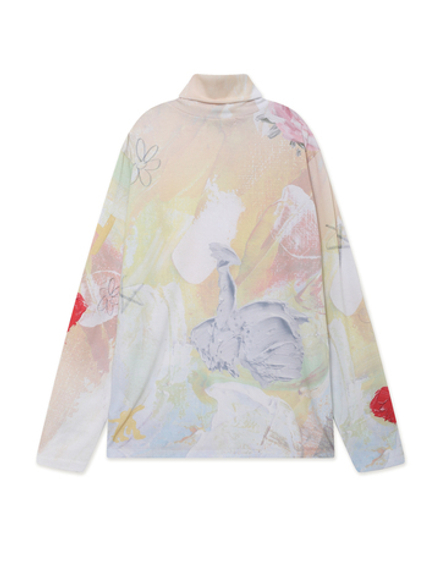 Джемпер Graphic Slouch Turtleneck Tee